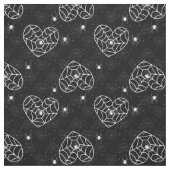 ハロウィーンハートクモの巣クモの巣 ファブリック (見本)