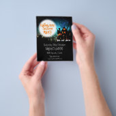 ハロウィーンハ不気味ウス チラシ (手)