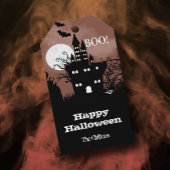 ハロウィーンハ幽霊のよく出るウスビーフギフトラベル ギフトタグ