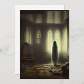 ハロウィーンハ幽霊のよく出るウス怖 シーズンカード (正面/裏面)