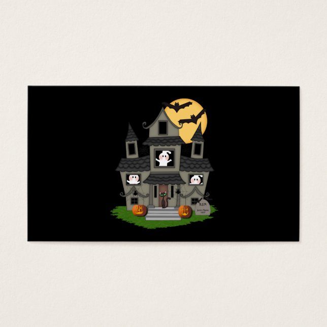ハロウィーンハ幽霊のよく出るウス (正面)