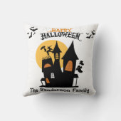 ハロウィーンハ幽霊のよく出るウス クッション (裏面)