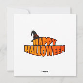 ハロウィーンハ幽霊のよく出るウス シーズンカード (裏面)