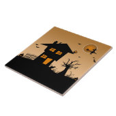 ハロウィーンハ幽霊のよく出るウス タイル (側面)