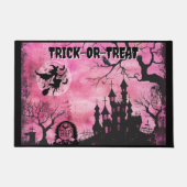 ハロウィーンハ幽霊のよく出るウス ドアマット (正面)