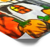 ハロウィーンハ幽霊のよく出るウス ポスター (角)