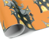 ハロウィーンハ幽霊のよく出るウス ラッピングペーパー (ロールコーナー)