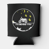 ハロウィーンバイクバイクもしくは自転車に乗る人ギフト 缶クーラー (正面)