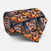 ハロウィーンバイワーテリアカボチャ怖い ネクタイ (ロール)