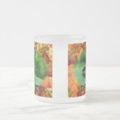 ハロウィーンバグガラスマグ品種セット フロストグラスマグカップ (中央)