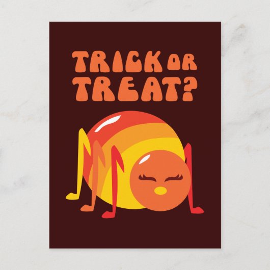 ハロウィーンバグ ポストカード (正面)