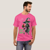 ハロウィーンバスケットボールワ遊ーン不気味スケルトンWi Tシャツ (正面フル)