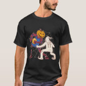 ハロウィーンバスケットボール Tシャツ (正面)