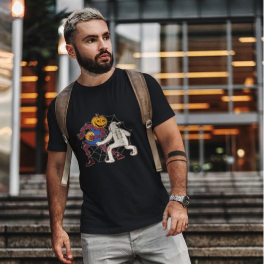 ハロウィーンバスケットボール Tシャツ