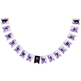 ハロウィーンバチェロレッテ応援ウィッチ バンティングフラッグ