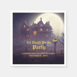 ハロウィーンバチェロレッテ スタンダードカクテルナプキン