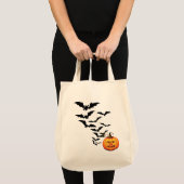ハロウィーンバッグこうもり トートバッグ (正面(商品))