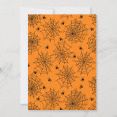 ハロウィーンバースデーパーティ招待状 招待状 (裏面)