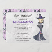 ハロウィーンバートウィッチバチェロレッテ 招待状 (正面/裏面)