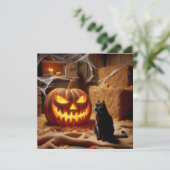 ハロウィーンバーンパーティー 招待状 (スタンド正面)