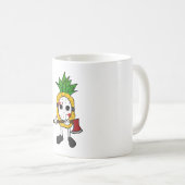 ハロウィーンパイナップル コーヒーマグカップ (正面右)