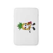 ハロウィーンパイナップル バスマット (正面縦)