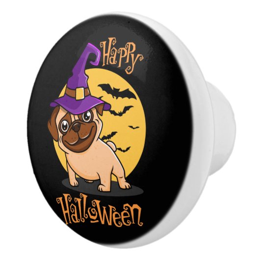ハロウィーンパギーのノブ セラミックノブ (右)