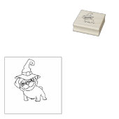 ハロウィーンパギー切手 ラバースタンプ (押印)