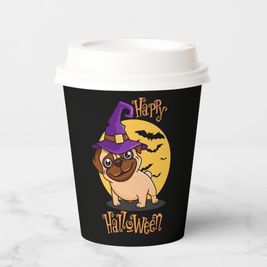 ハロウィーンパギー紙カップ 紙コップ (正面)