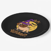 ハロウィーンパギー紙プレート ペーパープレート (アングル)