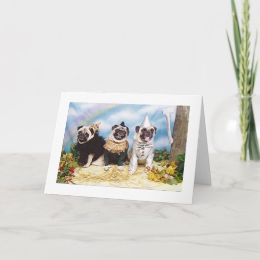 ハロウィーンパグズライオンカカクレクルーティンマン カード (正面)