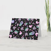 ハロウィーンパステルゴシックの薬局と墓地 カード (裏面)