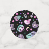 ハロウィーンパステルゴシックの薬局と墓地 コンフェッティ (スモール正面)