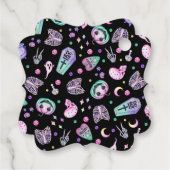 ハロウィーンパステルゴシックの薬局と墓地 フェイバータグ (裏面)