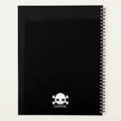 ハロウィーンパステルゴシック幽霊のよく出るハウス プランナー手帳 (裏面)