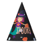 ハロウィーンパステルマーメイドウィッチ不気味誕生日 パーティーハット (左)