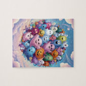 ハロウィーンパズルパーティー不気味：皆のためのおもしろい! ジグソーパズル (横)