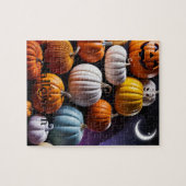 ハロウィーンパズルパーティー不気味:皆のためのおもしろい! ジグソーパズル (横)