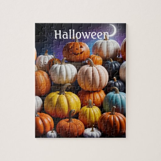 ハロウィーンパズルパーティー不気味：皆のためのおもしろい! ジグソーパズル (縦)