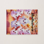 ハロウィーンパズルパーティー不気味：皆のためのおもしろい! ジグソーパズル (横)