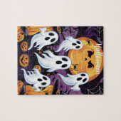 ハロウィーンパズルパーティー不気味：皆のためのおもしろい! ジグソーパズル (横)