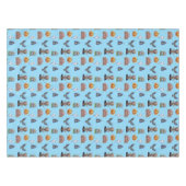 ハロウィーンパターオン テーブルクロス (正面(横))