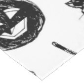 ハロウィーンパターンデザイン テーブルクロス (アングル)