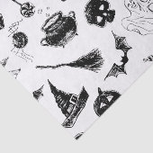 ハロウィーンパターンデザイン 薄葉紙 (詳細)