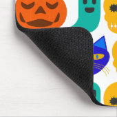 ハロウィーンパターンマウスパッド マウスパッド (コーナー)