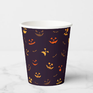 ハロウィーンパターン印刷 紙コップ