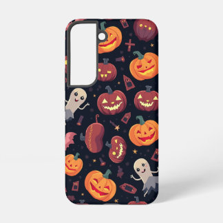 ハロウィーンパターン銀河系ケース SAMSUNG GALAXY S22ケース