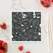 ハロウィーンパターン1 スタンダードランチョンナプキン (インサイチュ)