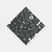 ハロウィーンパターン1 スタンダードランチョンナプキン (角)