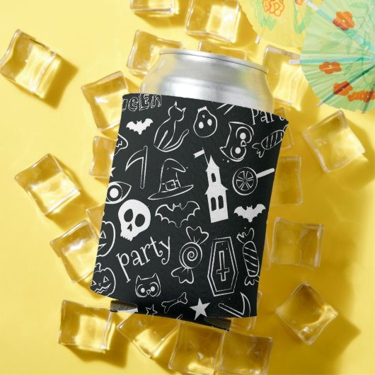 ハロウィーンパターン1 缶クーラー (インサイチュ 夏)